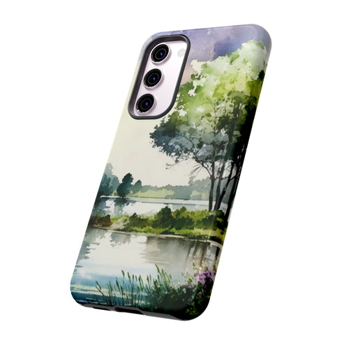 Summer Day by the Lake - Impact Resistant Phone Case